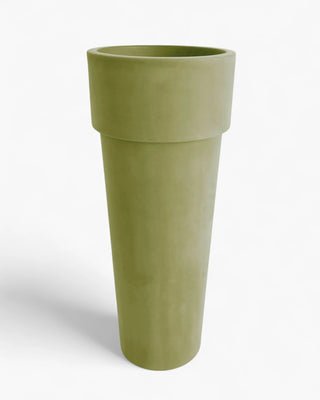 Serralunga Marcantonio planter moleskin Serralunga Moleskin Lime 120 cm - 47.24 in - Buy now on ShopDecor - Discover the best products by SERRALUNGA design