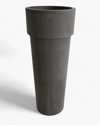 Serralunga Marcantonio planter moleskin Serralunga Moleskin Grey 150 cm - 59.05 in - Buy now on ShopDecor - Discover the best products by SERRALUNGA design