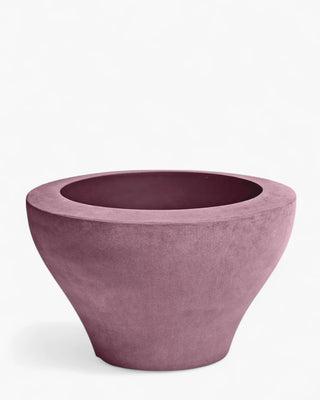 Serralunga Ming planter moleskin Serralunga Moleskin Grape 75 cm - 29.53 in - Buy now on ShopDecor - Discover the best products by SERRALUNGA design