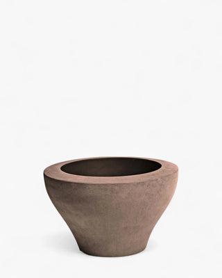 Serralunga Ming planter moleskin Serralunga Moleskin Rose 33 cm - 12.99 in - Buy now on ShopDecor - Discover the best products by SERRALUNGA design