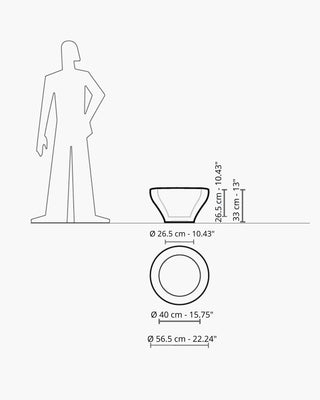 Serralunga Ming planter - Buy now on ShopDecor - Discover the best products by SERRALUNGA design