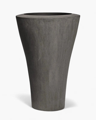 Serralunga Ming High planter moleskin Serralunga Moleskin Grey 140 cm - 55.12 in - Buy now on ShopDecor - Discover the best products by SERRALUNGA design