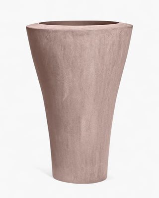 Serralunga Ming High planter moleskin Serralunga Moleskin Rose 140 cm - 55.12 in - Buy now on ShopDecor - Discover the best products by SERRALUNGA design