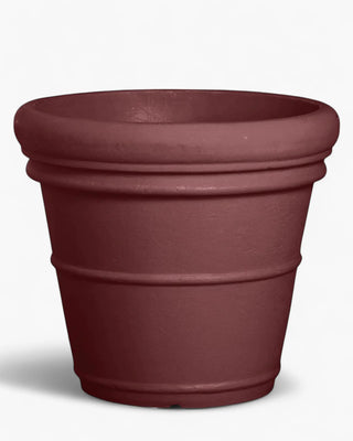 Serralunga Neoclassic Double Edge planter Serralunga Pompeian Red 88 cm - 34.64 in - Buy now on ShopDecor - Discover the best products by SERRALUNGA design