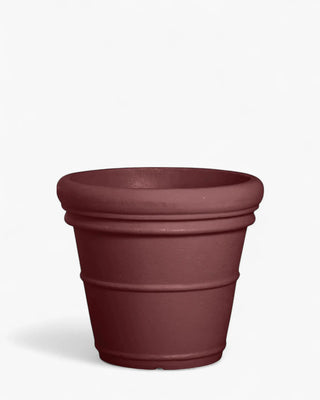 Serralunga Neoclassic Double Edge planter Serralunga Pompeian Red 55 cm - 21.65 in - Buy now on ShopDecor - Discover the best products by SERRALUNGA design