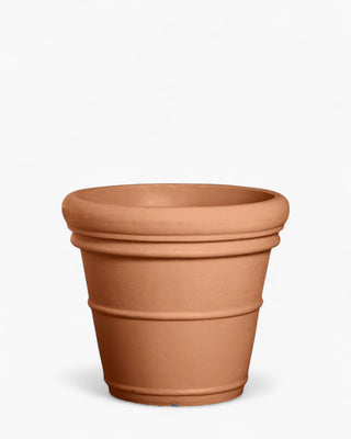 Serralunga Neoclassic Double Edge planter Serralunga Tuscan Terracotta 55 cm - 21.65 in - Buy now on ShopDecor - Discover the best products by SERRALUNGA design
