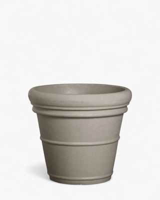 Serralunga Neoclassic Double Edge planter Serralunga Turin turtledove 55 cm - 21.65 in - Buy now on ShopDecor - Discover the best products by SERRALUNGA design