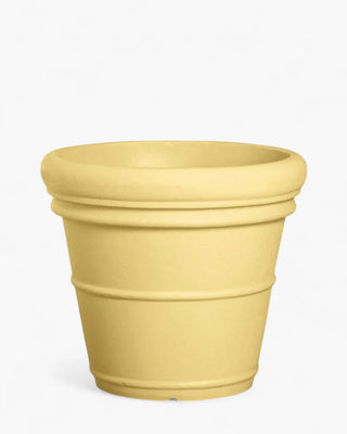 Serralunga Neoclassic Double Edge planter Serralunga Sahara Yellow 71 cm - 27.95 in - Buy now on ShopDecor - Discover the best products by SERRALUNGA design