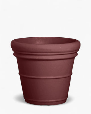 Serralunga Neoclassic Double Edge planter Serralunga Pompeian Red 71 cm - 27.95 in - Buy now on ShopDecor - Discover the best products by SERRALUNGA design