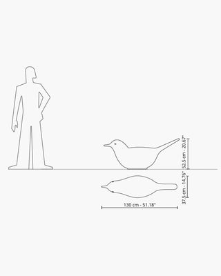 Serralunga Paloma decoration with light - Buy now on ShopDecor - Discover the best products by SERRALUNGA design