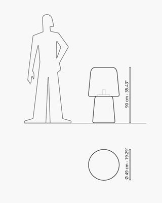 Serralunga Pic-Nic floor lamp - Buy now on ShopDecor - Discover the best products by SERRALUNGA design