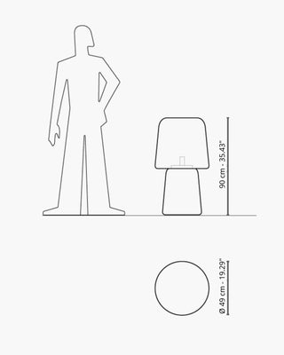 Serralunga Pic-Nic floor lamp - Buy now on ShopDecor - Discover the best products by SERRALUNGA design