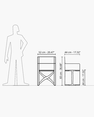 Serralunga Regista chair - Buy now on ShopDecor - Discover the best products by SERRALUNGA design