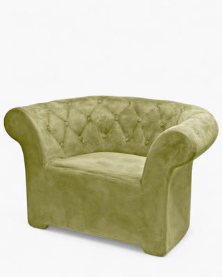 Serralunga Sirchester armchair moleskin Serralunga Moleskin Lime - Buy now on ShopDecor - Discover the best products by SERRALUNGA design