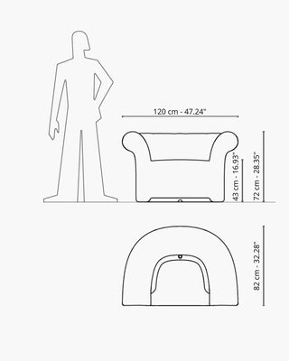 Serralunga Sirchester armchair - Buy now on ShopDecor - Discover the best products by SERRALUNGA design