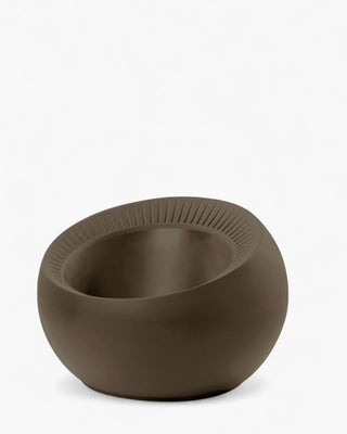 Serralunga Uovo di Colombo planter Serralunga Dark Terracotta - Buy now on ShopDecor - Discover the best products by SERRALUNGA design