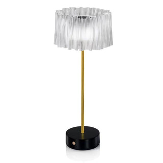 Slamp Accordéon Battery Table portable LED table lamp Slamp White - Buy now on ShopDecor - Discover the best products by SLAMP design