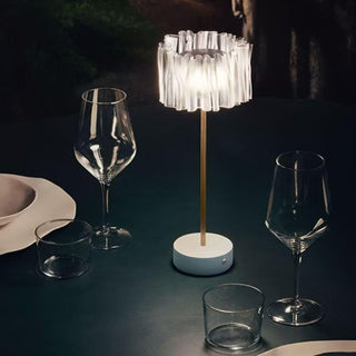 Slamp Accordéon Battery Table portable LED table lamp - Buy now on ShopDecor - Discover the best products by SLAMP design