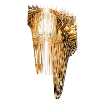 Slamp Aria Applique wall lamp Slamp Gold - Buy now on ShopDecor - Discover the best products by SLAMP design