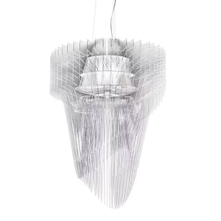 Slamp Aria Suspension L suspension lamp diam. 70 cm. Slamp Transparent - Buy now on ShopDecor - Discover the best products by SLAMP design
