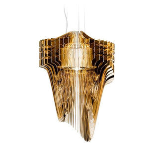 Slamp Aria Suspension M suspension lamp diam. 60 cm. Slamp Gold - Buy now on ShopDecor - Discover the best products by SLAMP design