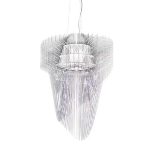 Slamp Aria Suspension M suspension lamp diam. 60 cm. Slamp Transparent - Buy now on ShopDecor - Discover the best products by SLAMP design