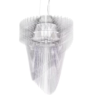 Slamp Aria Suspension XL suspension lamp diam. 90 cm. Slamp Transparent - Buy now on ShopDecor - Discover the best products by SLAMP design