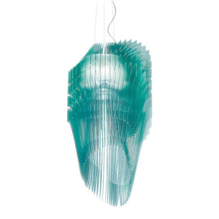 Slamp Avia Edition Suspension suspension lamp diam. 52 cm. Slamp Turquoise - Buy now on ShopDecor - Discover the best products by SLAMP design