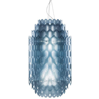 Slamp Chantal Suspension M suspension lamp diam. 50 cm. Slamp Blue - Buy now on ShopDecor - Discover the best products by SLAMP design
