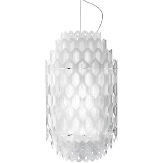 Slamp Chantal Suspension M suspension lamp diam. 50 cm. Slamp White - Buy now on ShopDecor - Discover the best products by SLAMP design