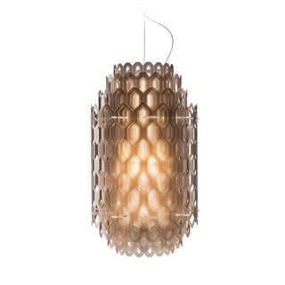 Slamp Chantal Suspension S suspension lamp diam. 36 cm. Slamp Orange - Buy now on ShopDecor - Discover the best products by SLAMP design