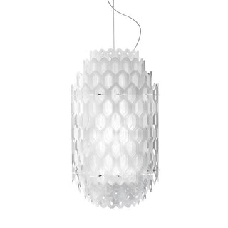 Slamp Chantal Suspension S suspension lamp diam. 36 cm. Slamp White - Buy now on ShopDecor - Discover the best products by SLAMP design