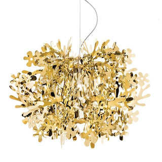 Slamp Fiorella Suspension Mini suspension lamp diam. 48 cm. Slamp Gold - Buy now on ShopDecor - Discover the best products by SLAMP design