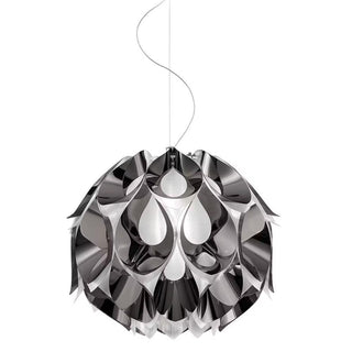 Slamp Flora Suspension lamp diam. 36 cm. Slamp Pewter - Buy now on ShopDecor - Discover the best products by SLAMP design