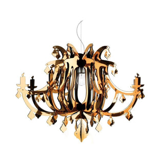 Slamp Ginetta Suspension lamp diam. 78 cm. Slamp Gold - Buy now on ShopDecor - Discover the best products by SLAMP design
