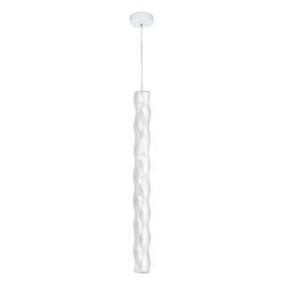 Slamp Hugo Suspension Vertical LED suspension lamp Slamp White - Buy now on ShopDecor - Discover the best products by SLAMP design