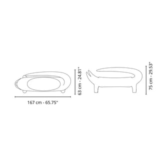 Slide Afrika Big Kroko sofa - Buy now on ShopDecor - Discover the best products by SLIDE design