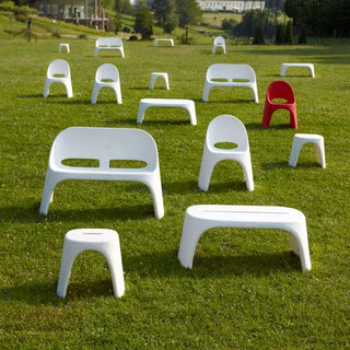 Slide Amélie Bench Polyethylene - Buy now on ShopDecor - Discover the best products by SLIDE design