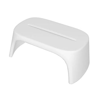 Slide Amélie Bench Polyethylene Slide Milky White FT - Buy now on ShopDecor - Discover the best products by SLIDE design