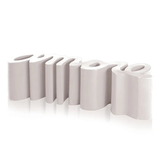 Slide Amore Bench Polyethylene Slide Milky White FT - Buy now on ShopDecor - Discover the best products by SLIDE design