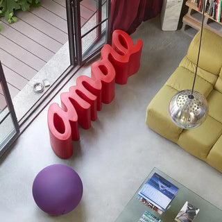 Slide Amore Bench Polyethylene - Buy now on ShopDecor - Discover the best products by SLIDE design