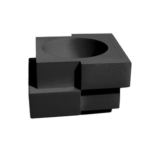 Slide Cubic Yo Vase Polyethylene Slide Elephant grey FG - Buy now on ShopDecor - Discover the best products by SLIDE design