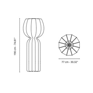 Slide Cucun Outdoor LED floor lamp - Buy now on ShopDecor - Discover the best products by SLIDE design