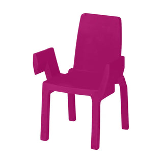 Slide Doublix Chair Polyethylene Slide Sweet Fuchsia FU - Buy now on ShopDecor - Discover the best products by SLIDE design