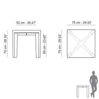 Slide Gino Table Polyethylene - Buy now on ShopDecor - Discover the best products by SLIDE design