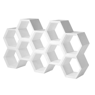 Slide Hexa self supporting bookcase