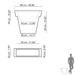Slide Il Vaso Light Vase - Buy now on ShopDecor - Discover the best products by SLIDE design
