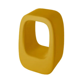 Slide Lazy Bones Stool Polyethylene Slide Saffron Yellow FB - Buy now on ShopDecor - Discover the best products by SLIDE design