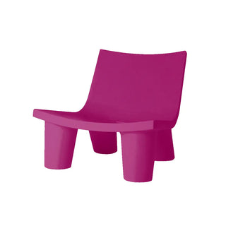 Slide Low Lita Armchair Polyethylene Slide Sweet Fuchsia FU - Buy now on ShopDecor - Discover the best products by SLIDE design
