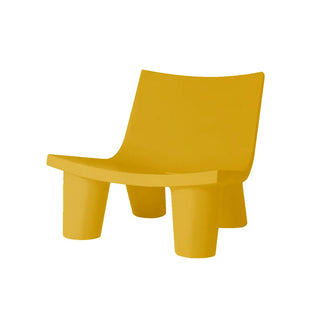 Slide Low Lita Armchair Polyethylene Slide Saffron Yellow FB - Buy now on ShopDecor - Discover the best products by SLIDE design